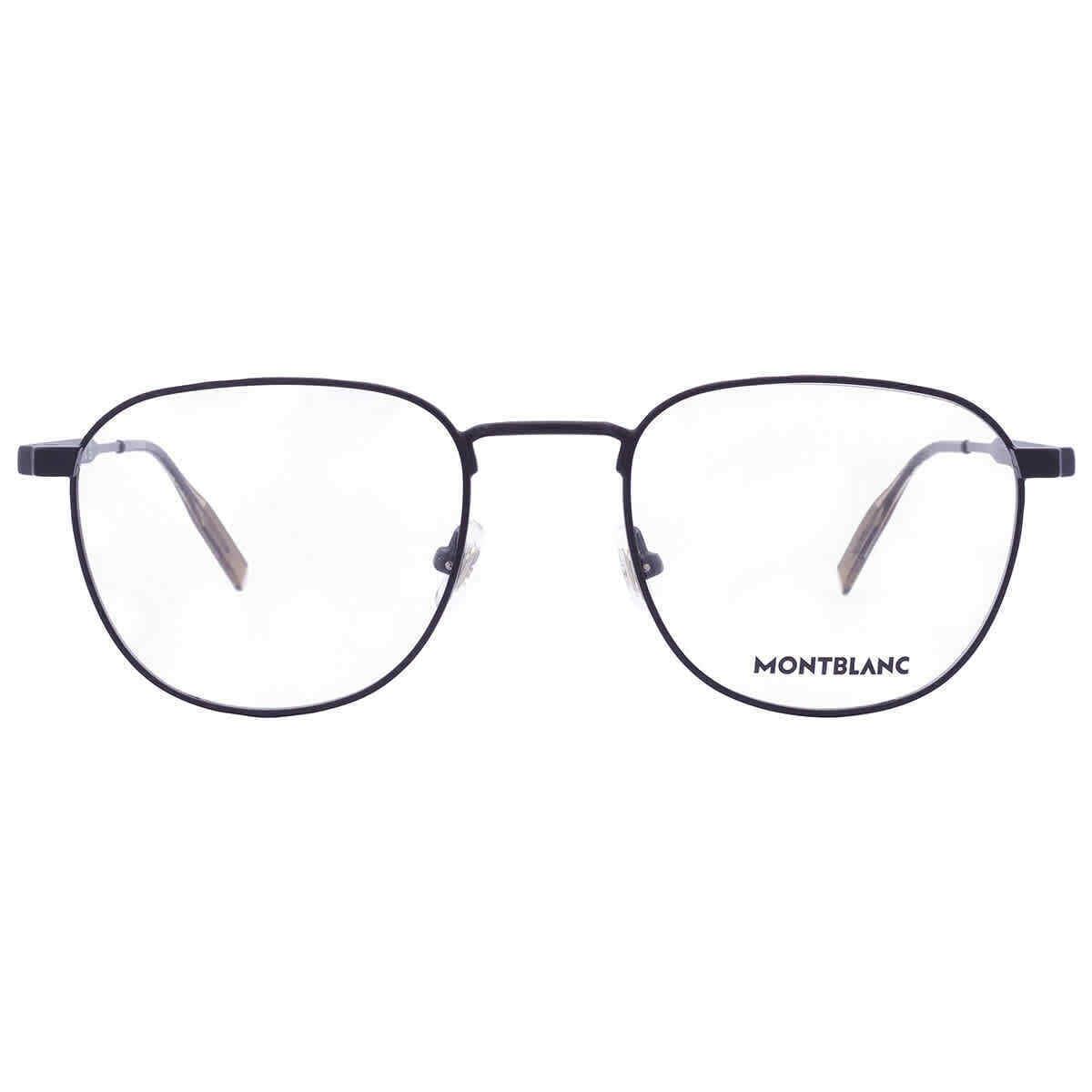 Montblanc Demo Square Men`s Eyeglasses MB0230O 006 53 MB0230O 006 53