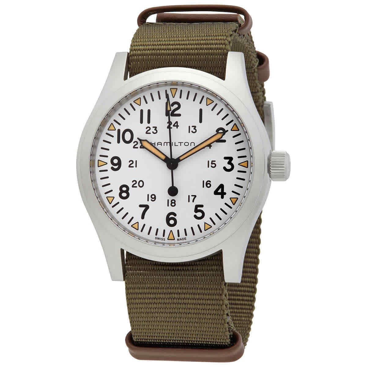 Hamilton Khaki Field Hand Wind Men`s Watch H69529913