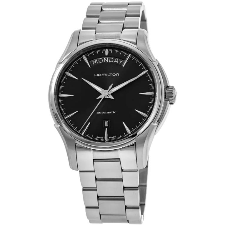 Hamilton Jazzmaster Automatic Black Dial Stainless Steel Men`s Watch H32505131