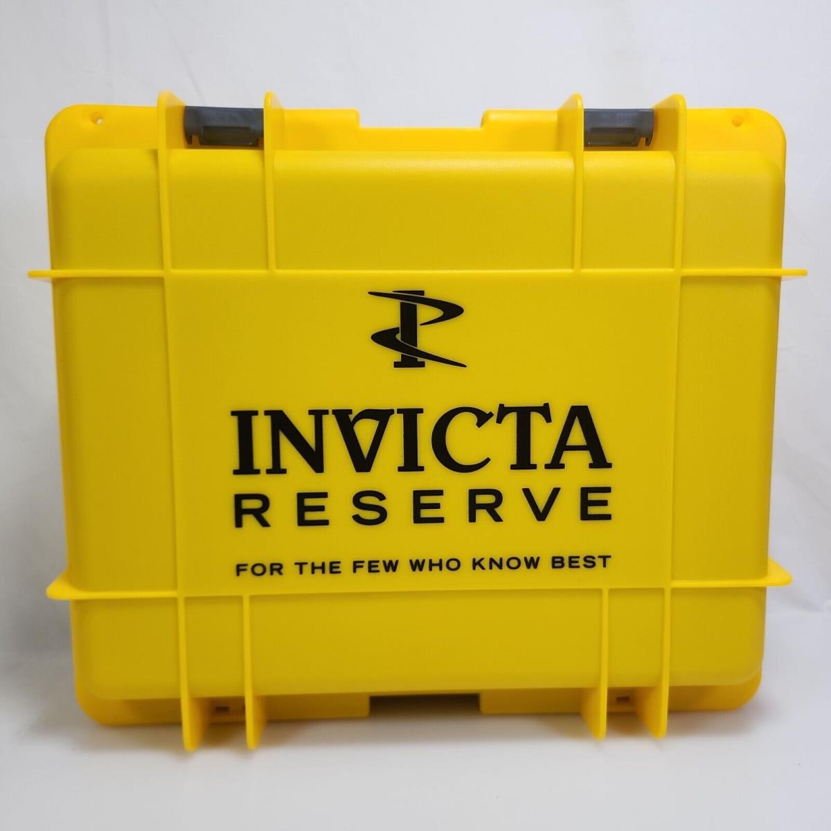 Invicta 15 Slot Watch Case Waterproof Shockproof Padded Briefcase