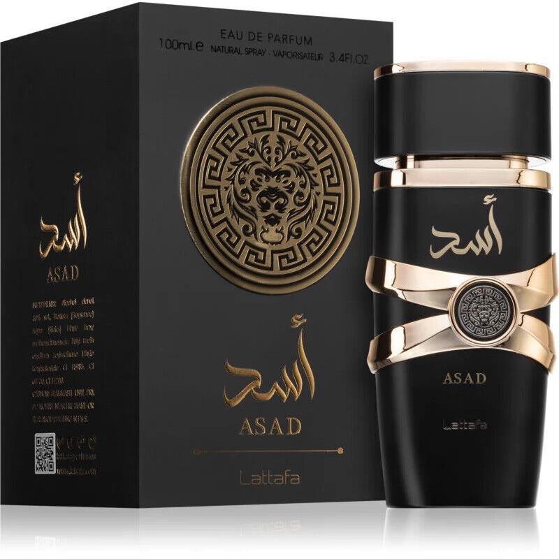 Yara and Asad by Lattafa Eau De Parfum 3.4Fl oz Best Selling Asad