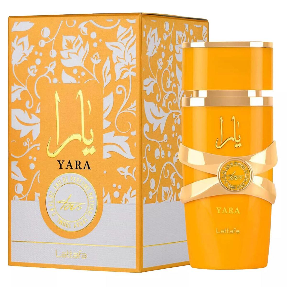 Yara and Asad by Lattafa Eau De Parfum 3.4Fl oz Best Selling Yara Tous