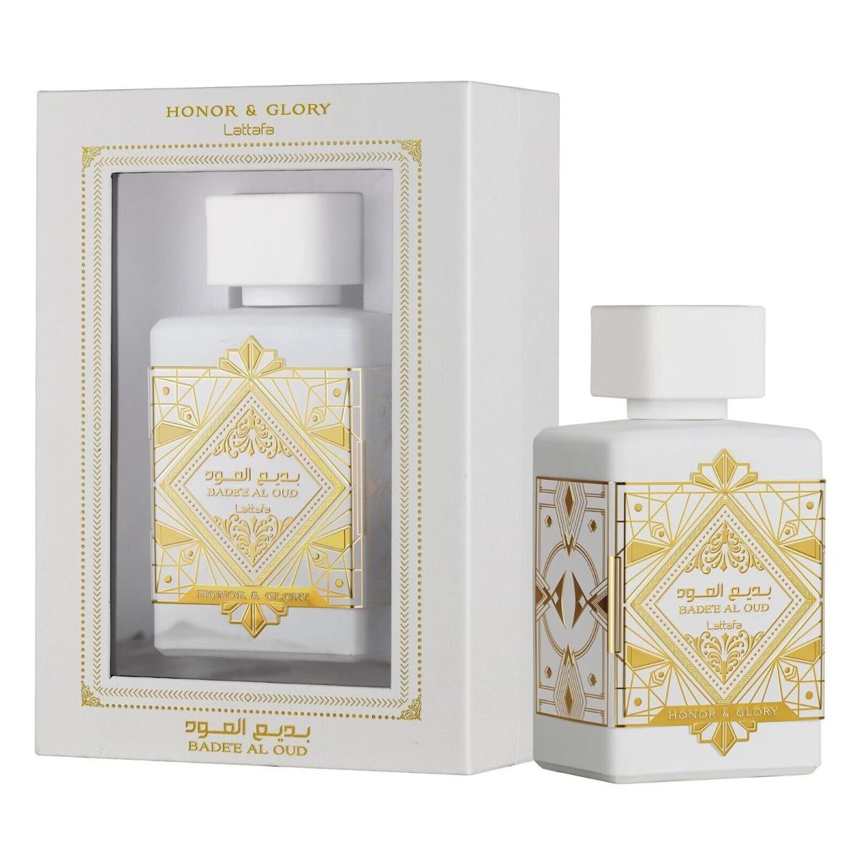 Bade`e Al Oud Honor Glory by Lattafa Perfumes Edp - 100ml 3.4 fl oz Unisex