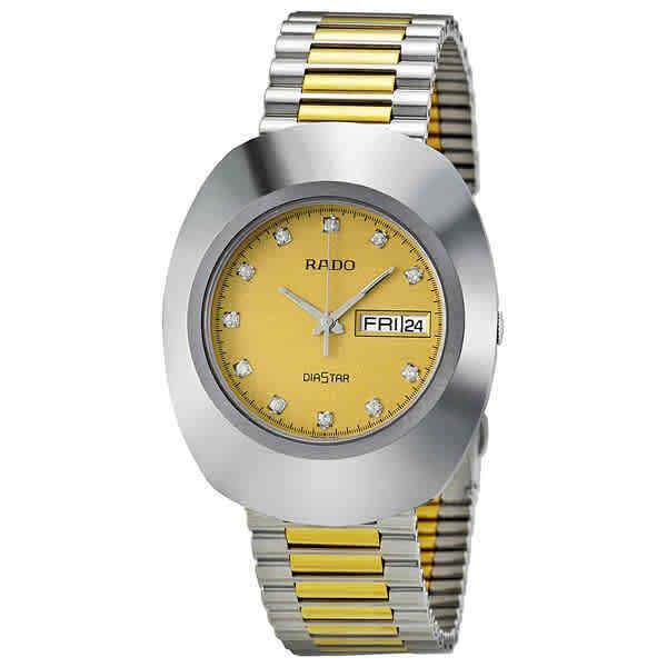 Rado The Quartz Gold Dial Men`s Watch R12391633