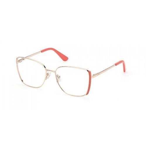 Guess GU2903-033-52 Gold Pink Eyeglasses