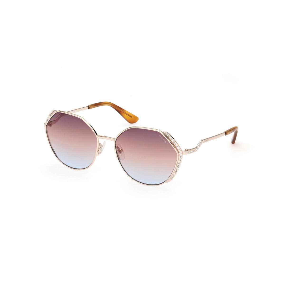 Guess GU7842-S-33F-58 Gold Sunglasses