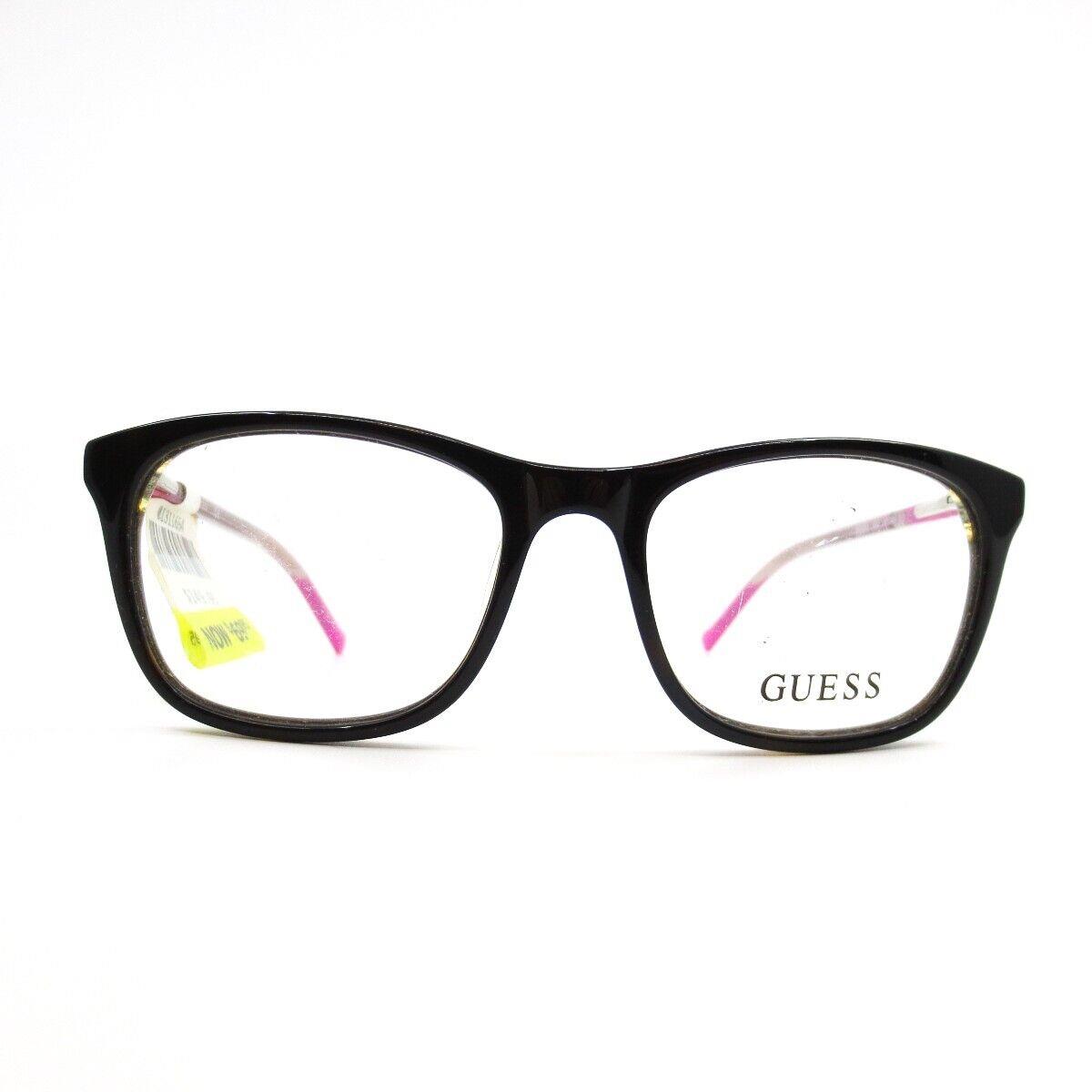 Guess GU9164 052 Eyeglasses Frames Purple Black Rectangular 47-16-130