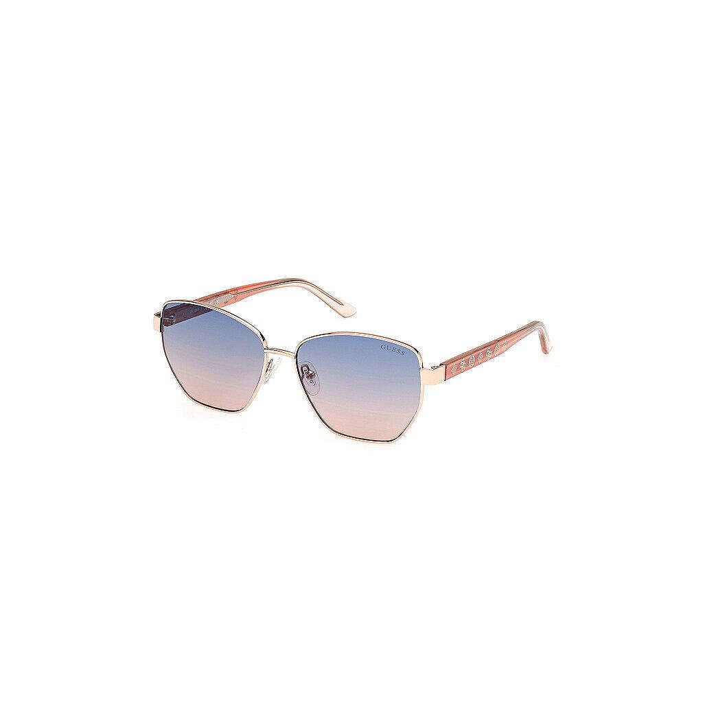 Guess GU00102-28W-56 Gold Sunglasses