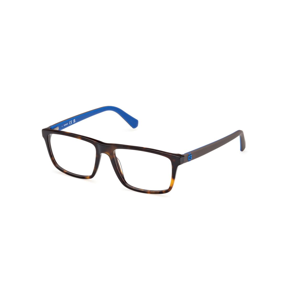 Guess GU50130-052-57 Havana Blue Eyeglasses