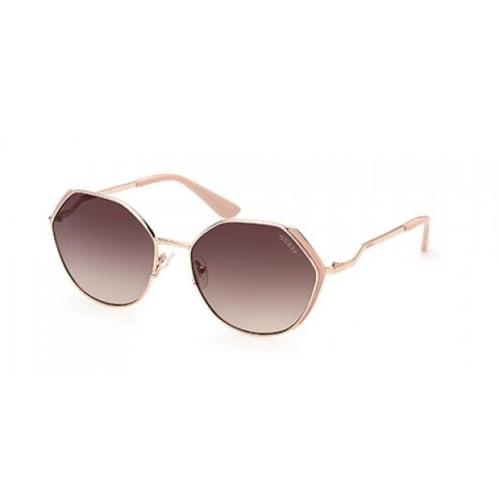 Guess GU7842-28F-58 Gold Sunglasses