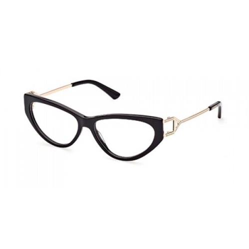 Guess GU2911-001-57 Black Gold Eyeglasses