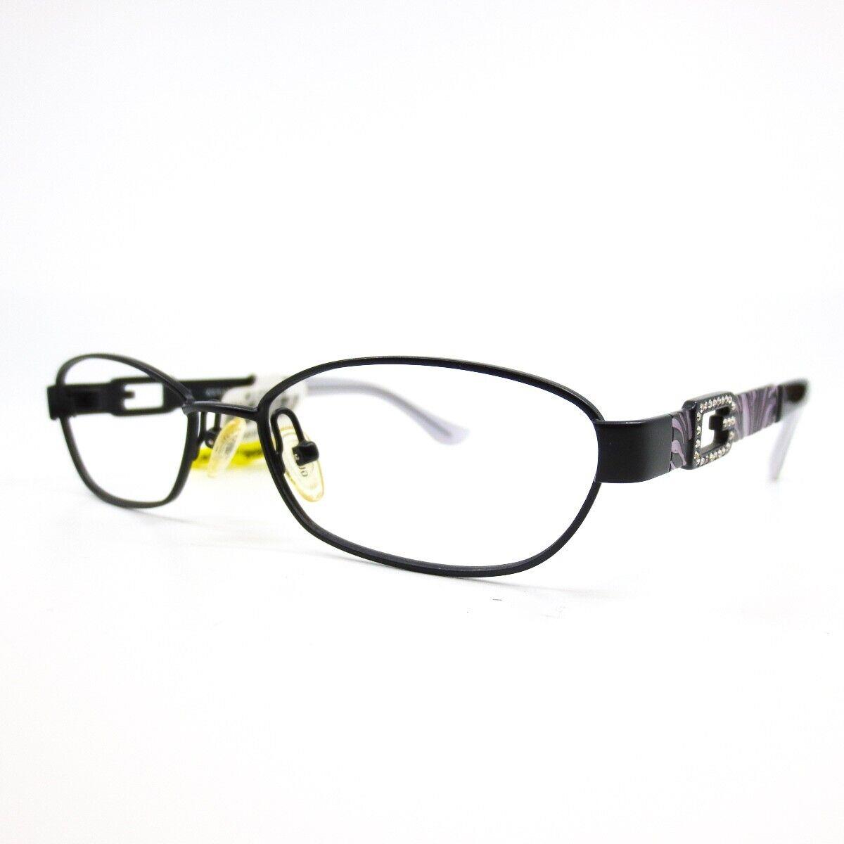 Guess GU2289 Blk Kids Eyeglasses Frames Black Grey Round Full Rim 51-16-135