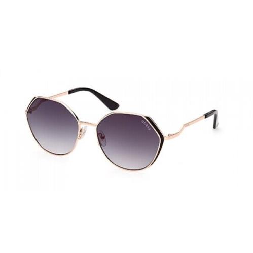 Guess GU7842-28B-58 Gold Sunglasses