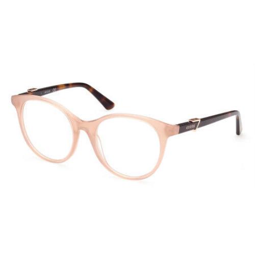 Guess GU2877-074-53 Pink Havana Eyeglasses