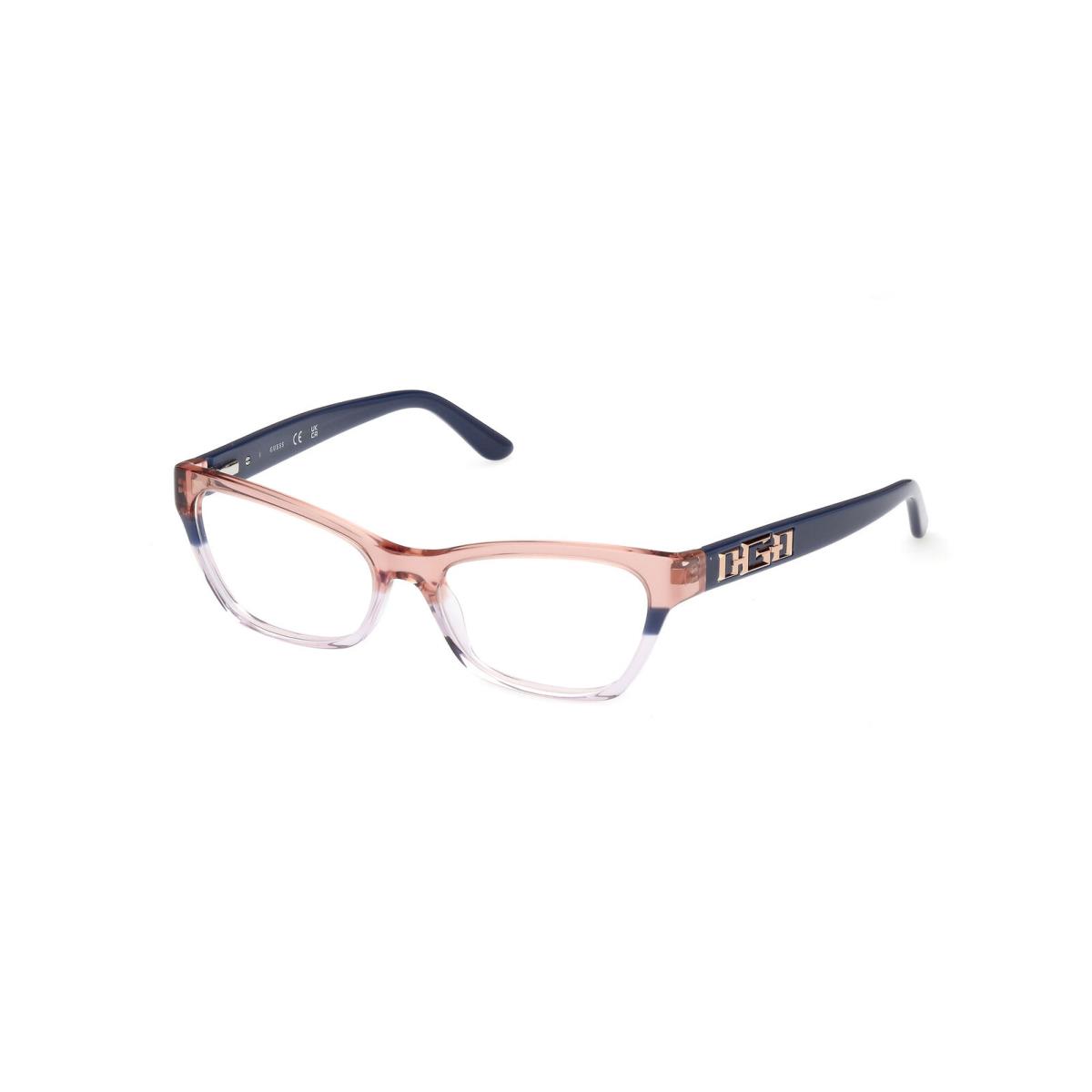 Guess GU2979-092-52 Brown Blue Eyeglasses