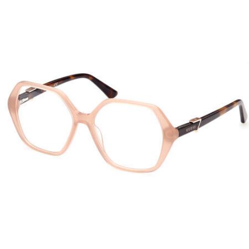 Guess GU2875-074-55 Pink Havana Eyeglasses