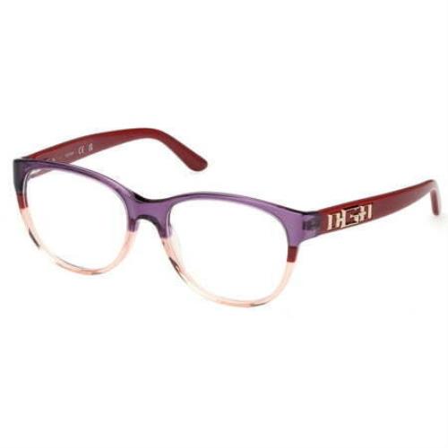 Guess GU2980-071-50 Purple Red Eyeglasses