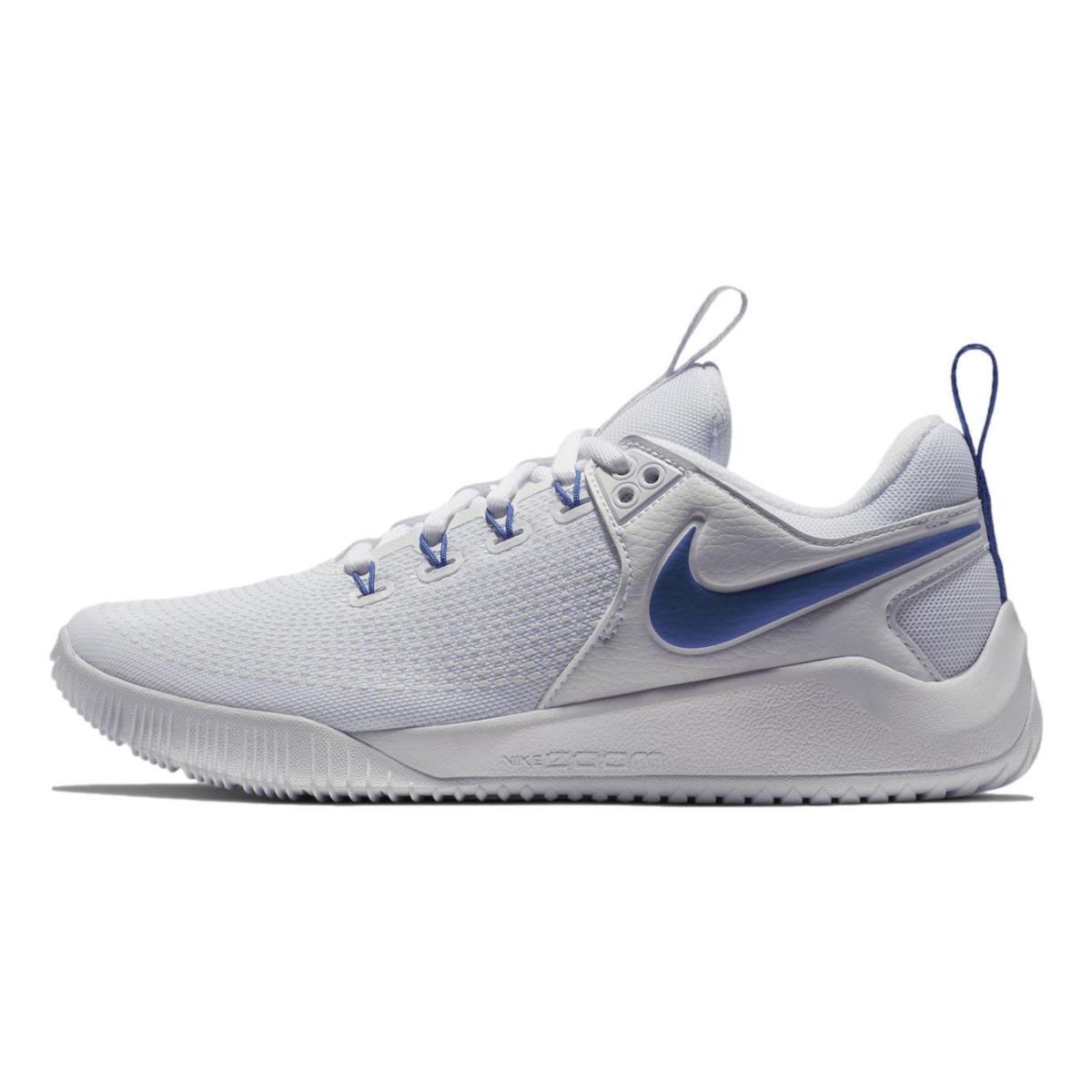 Nike Zoom Hyperace 2 Volleyball Shoes `white/blue` Women`s Sizing AA0286-104