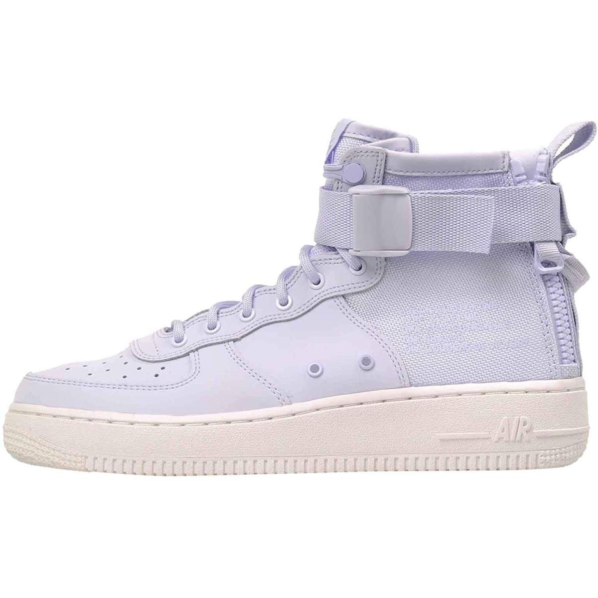 Big Kid`s Nike Air Force 1 SF Mid Palest Purple AJ0424 500