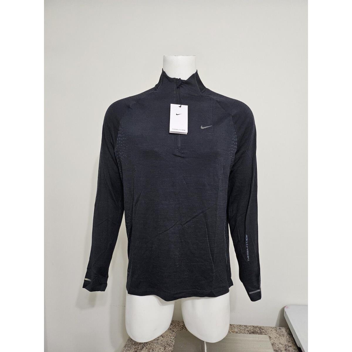 Nike Running Division Men`s Therma-fit Adv Running Top FN3373-010 Black