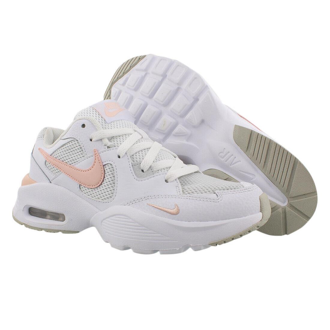 Nike Air Max Fusion Womens Shoes - White/Pink, Main: White