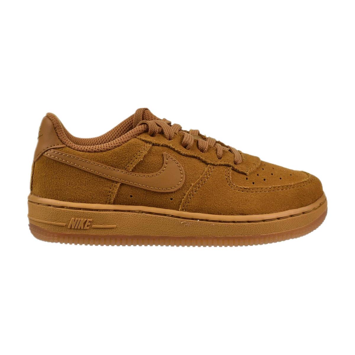 Nike Air Force 1 Low LV8 3 PS Little Kids` Shoes Wheat-gum BQ5486-700 - Wheat-Gum