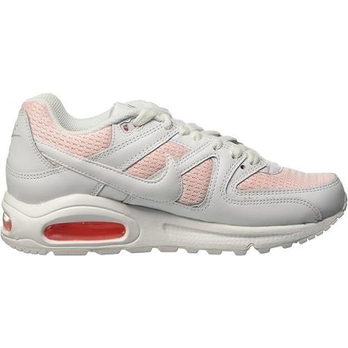 Nike Women`s Air Max Command Bright Mango Running Shoes 397690-128 - White