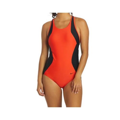 Nike Women`s Hydralock Sculpt Mesh Racerback L One Piece Swimsuit