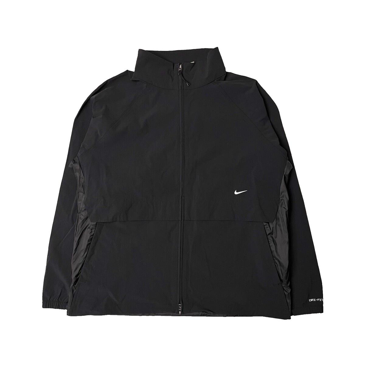 Nike Aps Dri-fit Adv Full-zip Jacket DX0930-010 Black Men`s XL