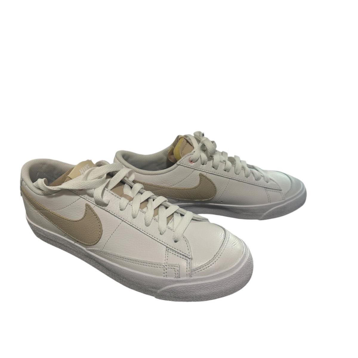 Nike Blazer Low `77 Vintage Mens Size 9.5 US DQ9700-900 White Pink Shoes - White