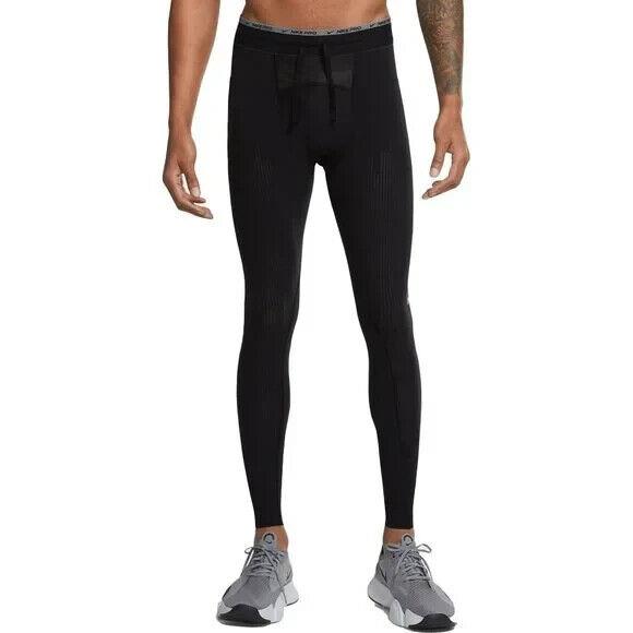 Nike Men`s Pro Dri-fit Adv Recovery Tights DD1705-010 Size 2XL