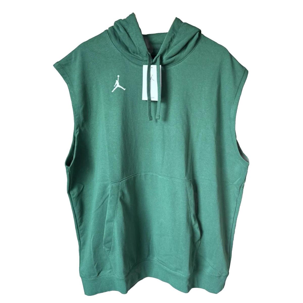 Jordan Sleeveless Hoodie Training Top Kelly Green Men Xxl Dri-fit DQ7946-813