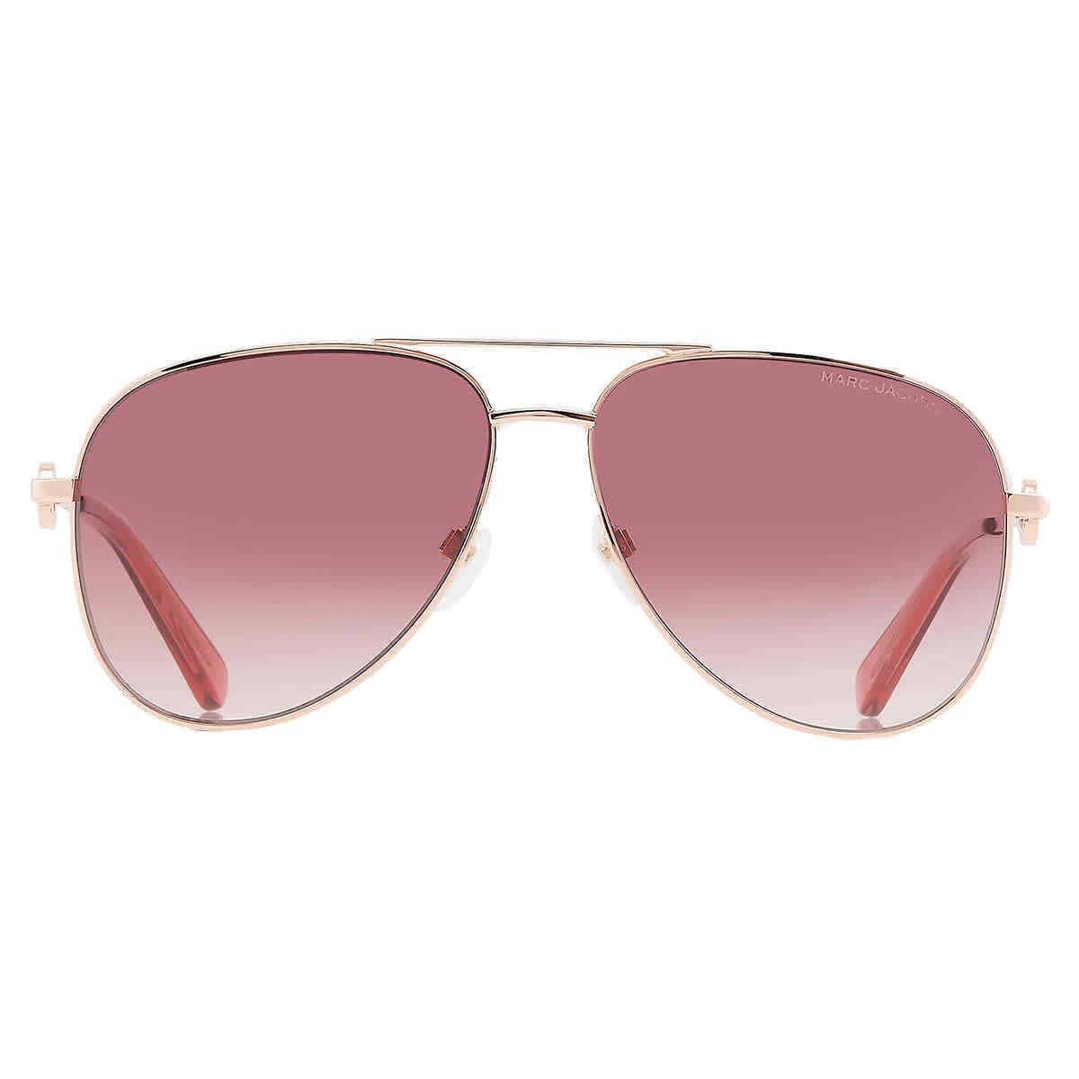 Marc Jacobs Pink Pilot Ladies Sunglasses Marc 653/S 0Y11/3X 59 Marc 653/S