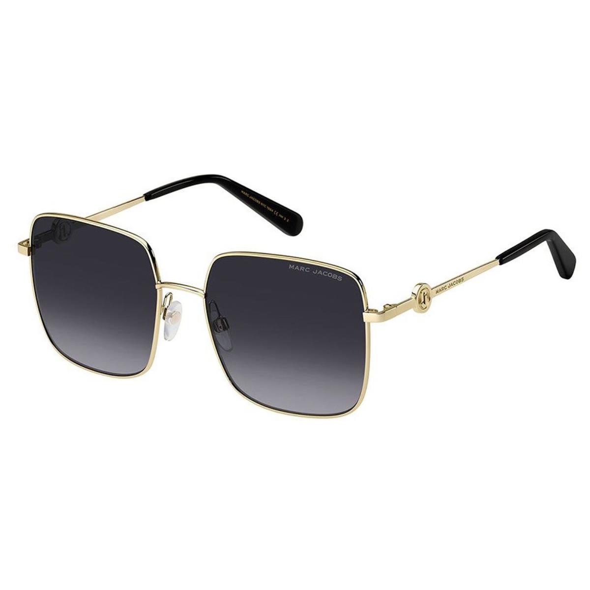 Marc Jacobs Polarized Women`s Gold-tone Square Sunglasses - MARC654S-0J5G-WJ