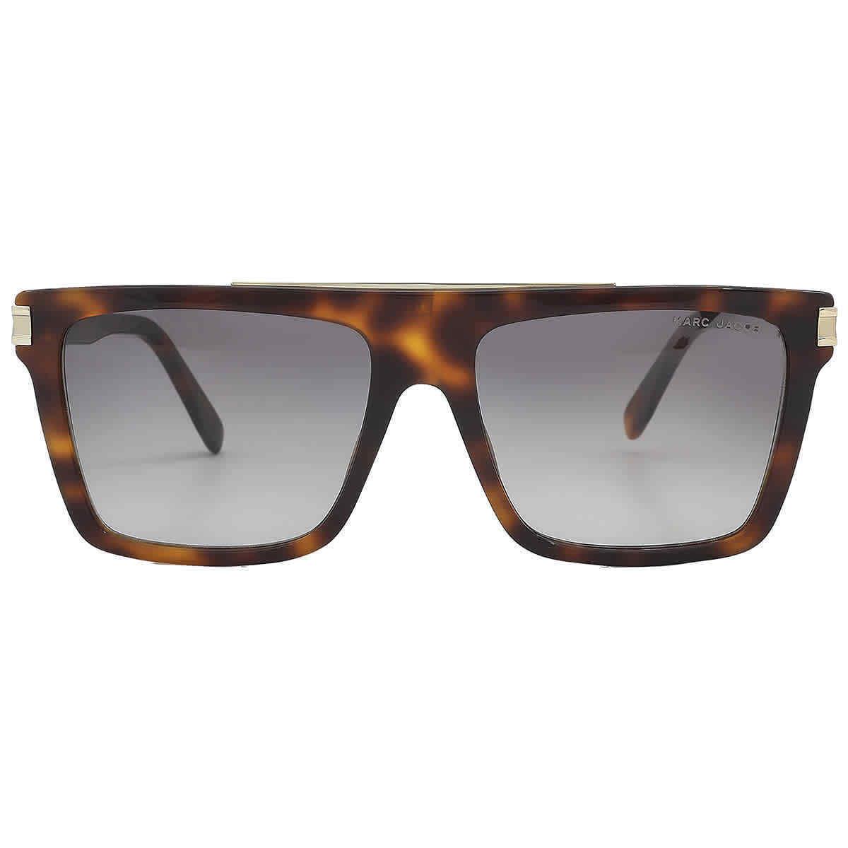 Marc Jacobs Gradient Brown Square Men`s Sunglasses Marc 568/S 05L/HA 58