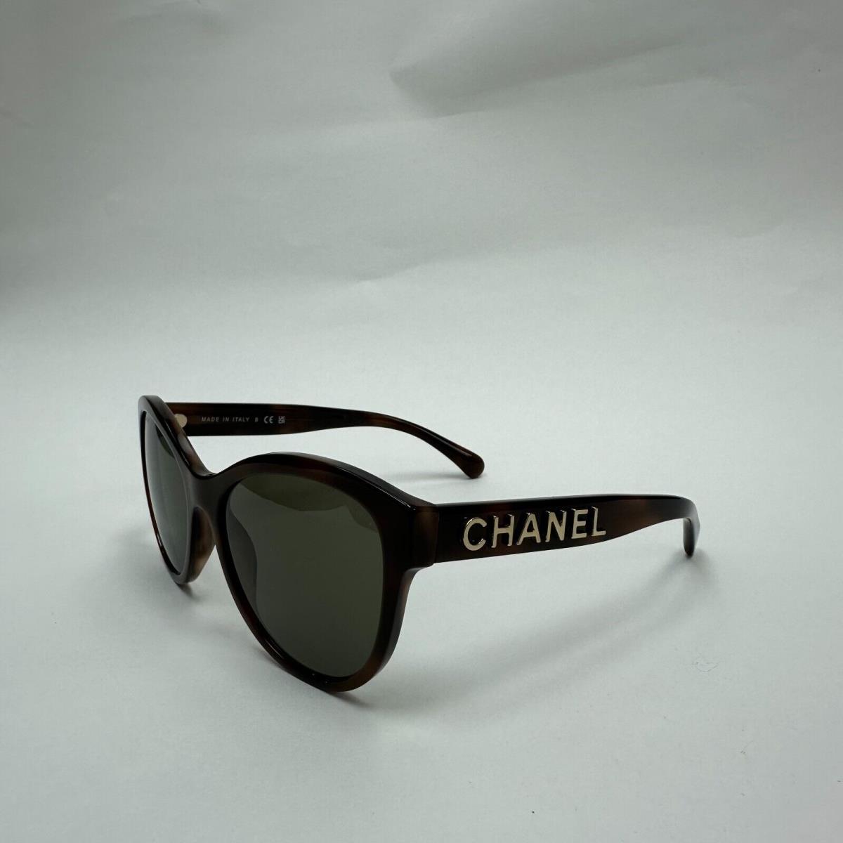 Chanel 5458 C1661/3 55/17 Tortoise W/brown Lenses Authenthic