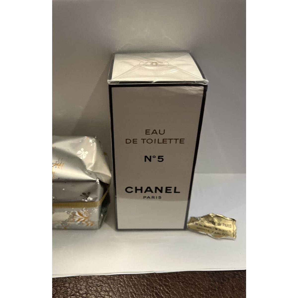 Vintage Chanel NO.5 Eau DE Toilette 3.4 Oz 100ml Rare Htf 105.360