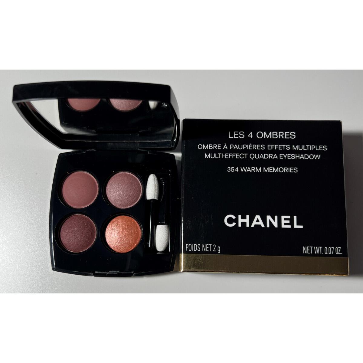 Chanel 354 Warm Memories Les 4 Ombres Multi-effect Quadra Eyeshadow