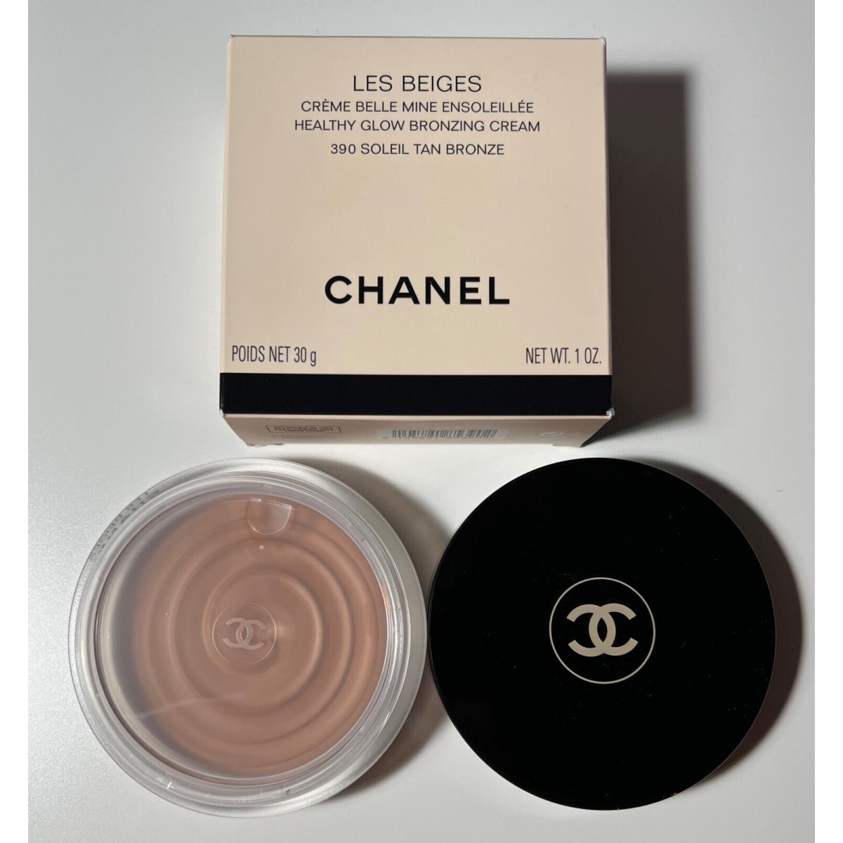 Chanel 390 Soleil Tan Bronze Les Beiges Healthy Glow Bronzing Cream 1oz. Full Sz