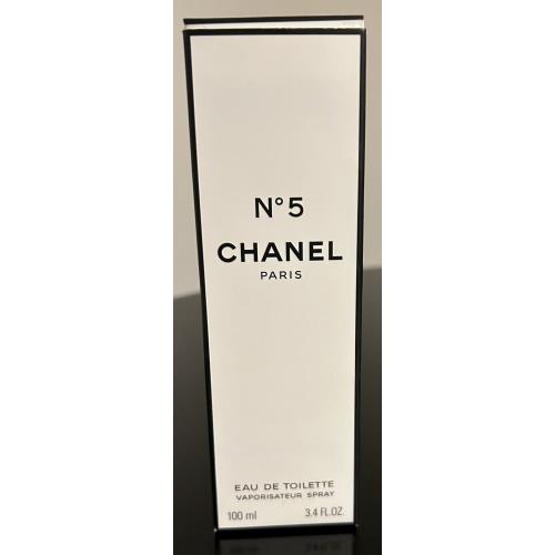 Chanel No 5 Paris Eau De Toilette Spray Perfume Women`s 3.4 Fl.oz 100ml