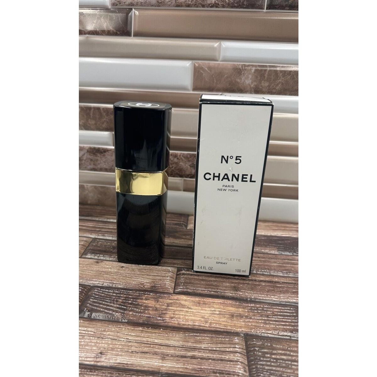 Vintage Chanel No5 Eau DE Toilette Spray 3.4oz 100ml