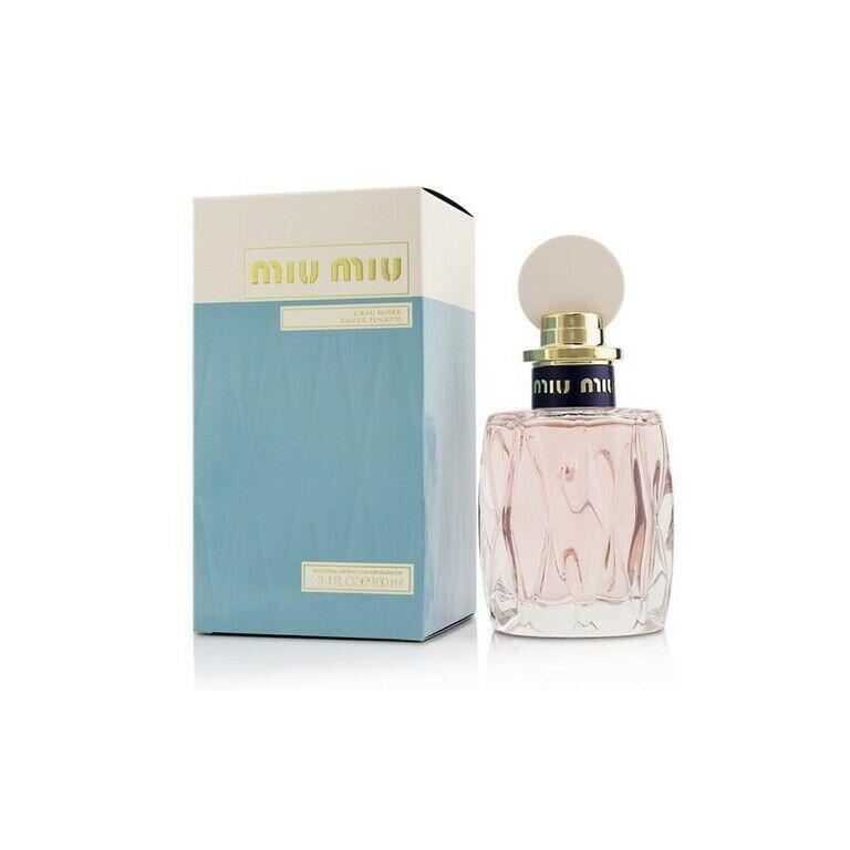 Miu Miu L`eau Rose Edt Spray 3.4 oz Women`s Perfume