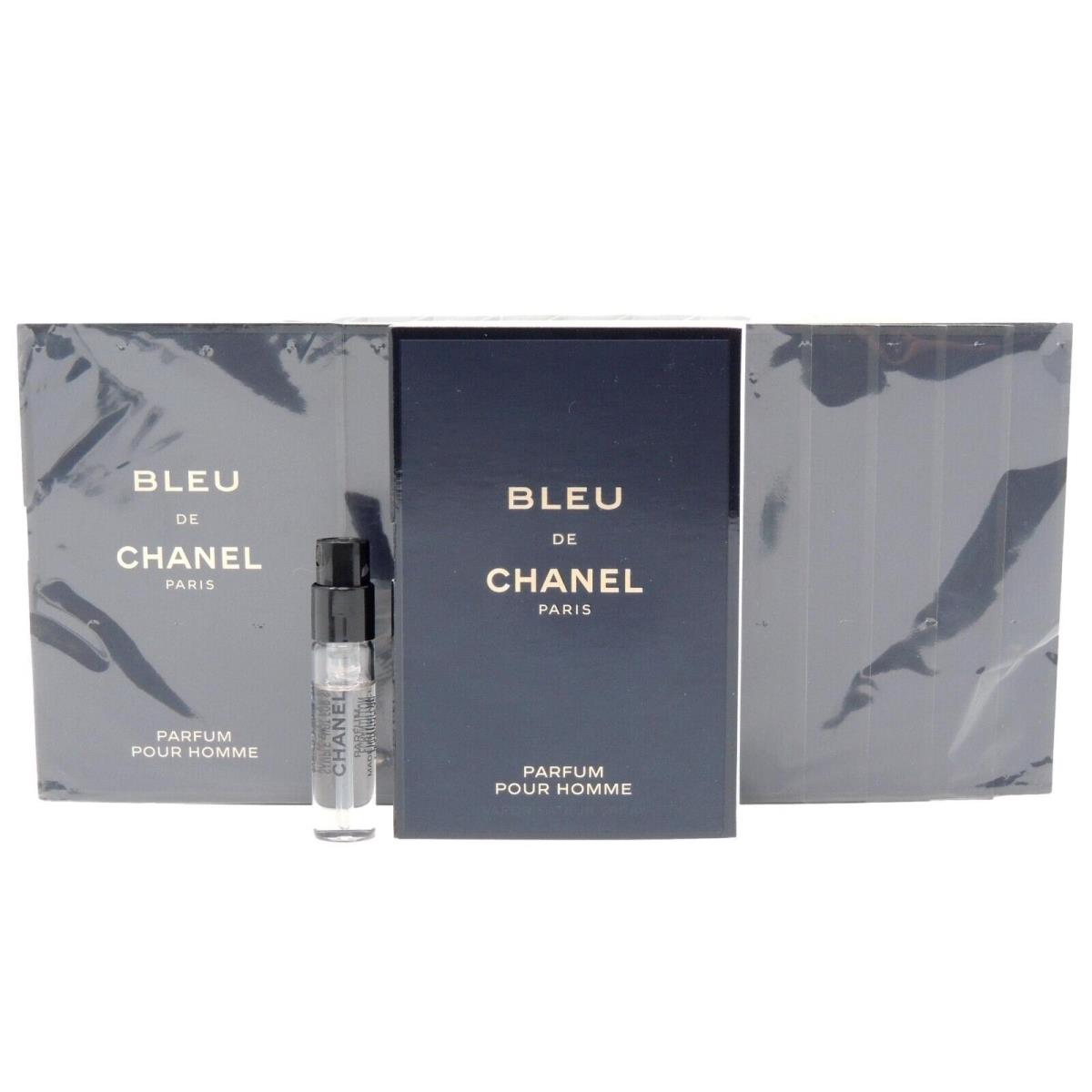 Chanel Bleu DE Chanel Parfum 1.5ml .05fl oz x 12 Cologne Spray Sample Vials