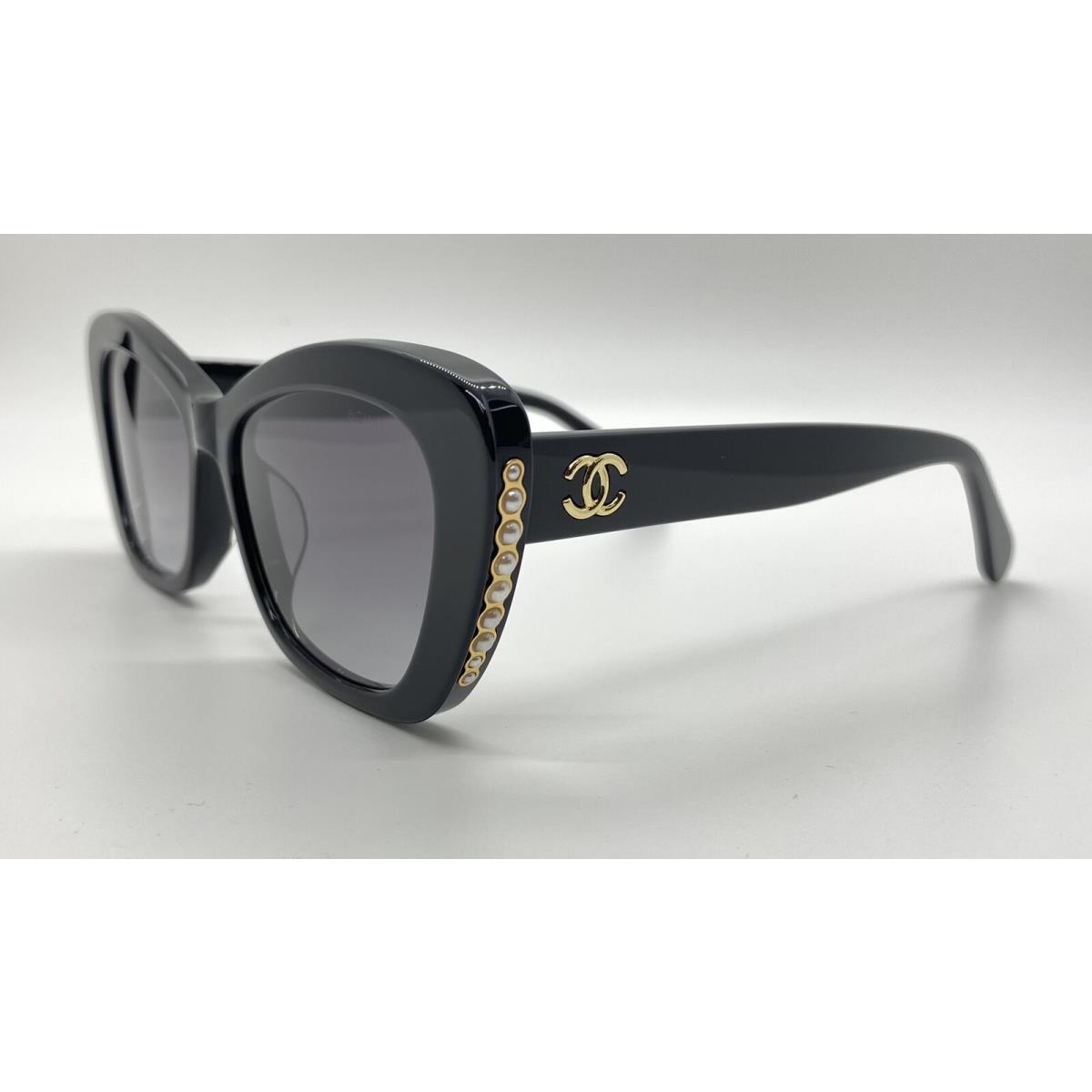 Chanel CH5481H c501 Square Sunglasses Black/grey Lens Made in Italy