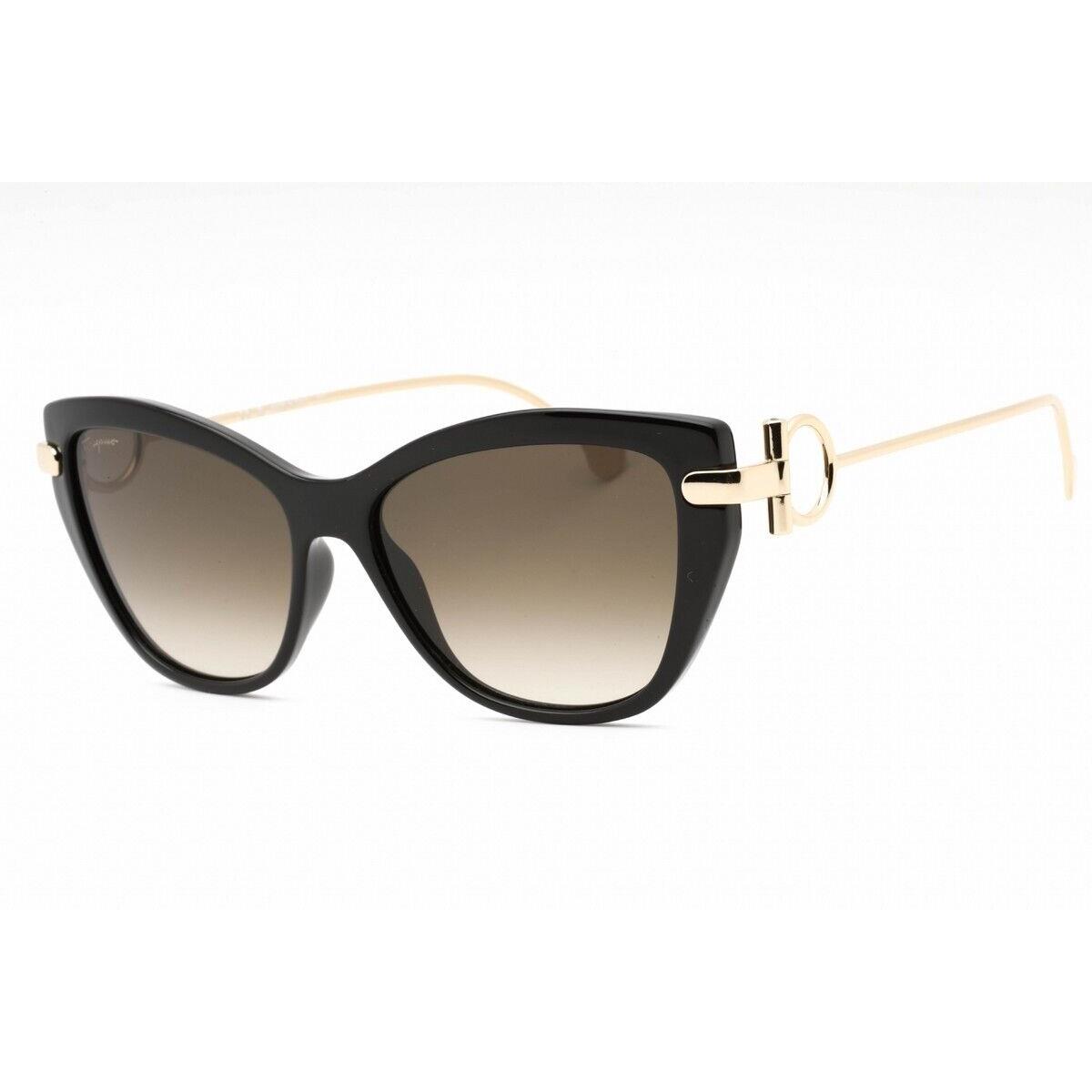 Salvatore Ferragamo SF928S-001-55 Sunglasses Size 55mm 140mm 15mm Black Women