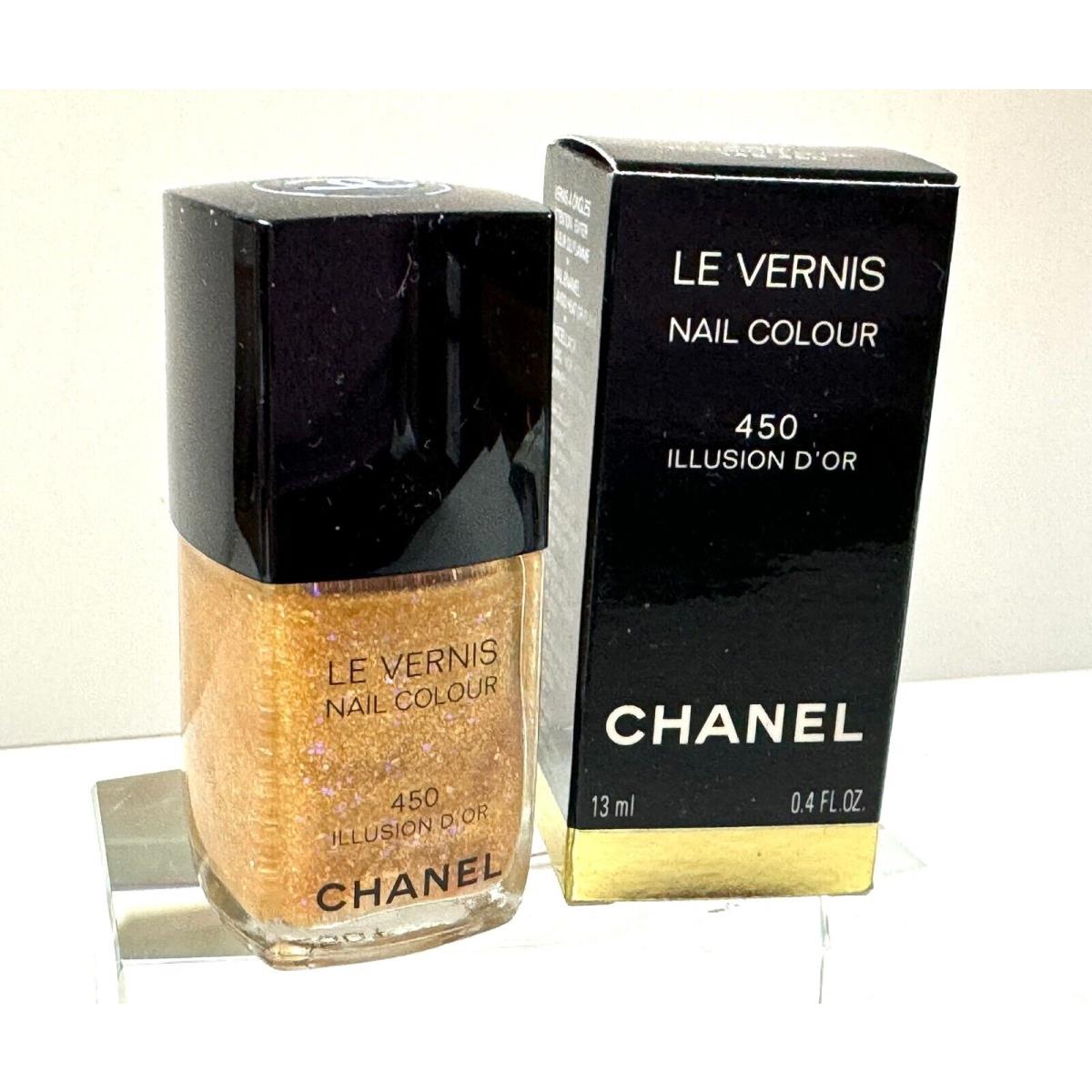 Illusion D `or 450 by Chanel Le Vernis Nail Colour Polish