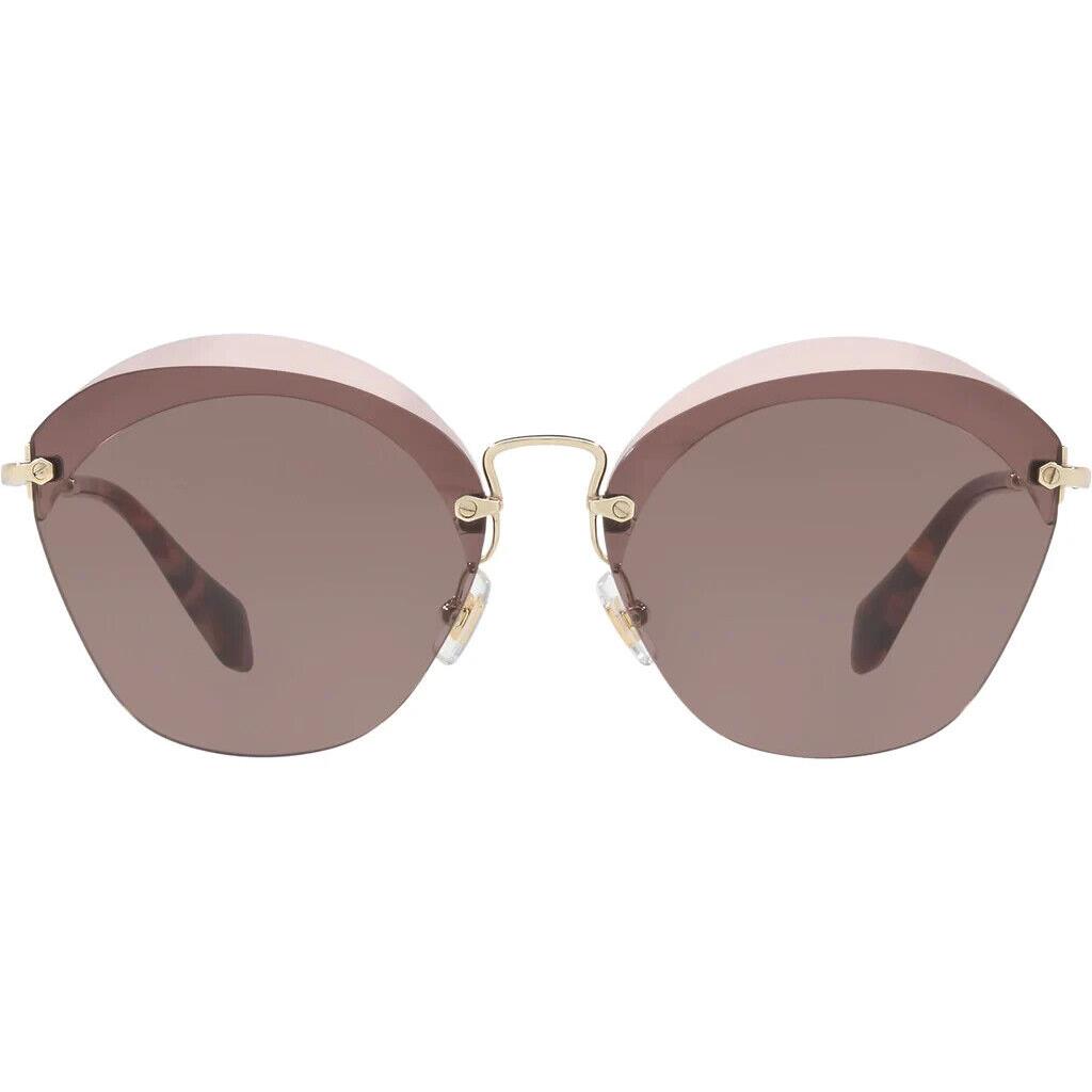 Miu Miu Sunglasses MU53S VX36X1 Pink Grey 63MM