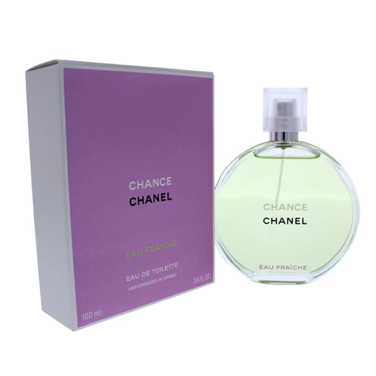 Chanel Chance Eau Fraiche 3.4 oz Exp 08/2026