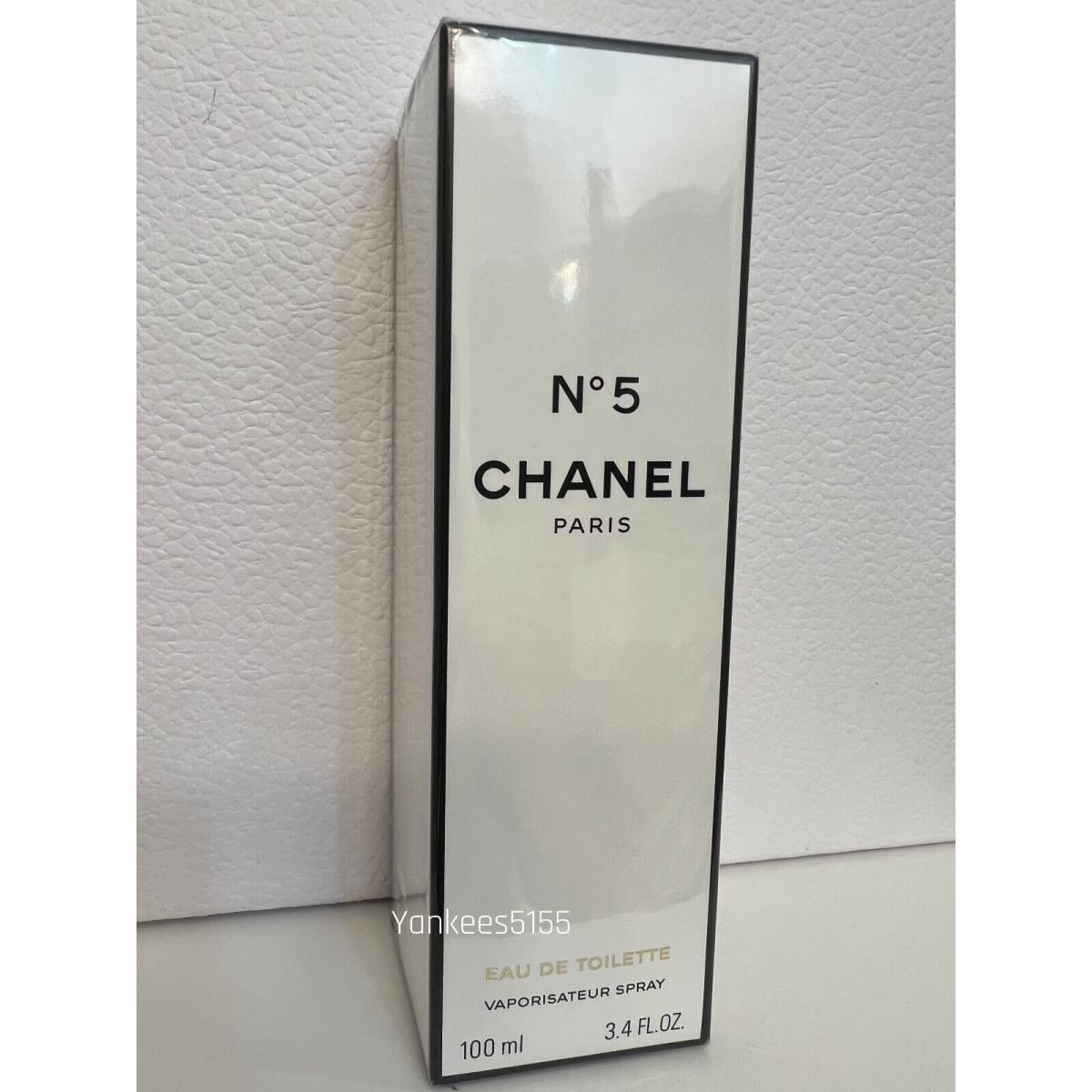 Chanel No. 5 Paris Eau de Toilette Edt 100ml / 3.4oz