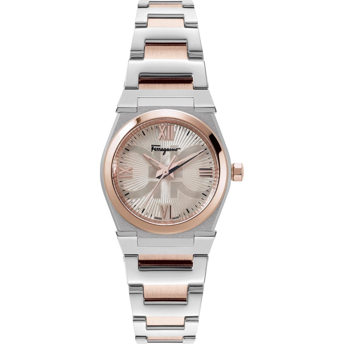 Salvatore Ferragamo Women`s Vega Rose Dial Watch - SFYG00221